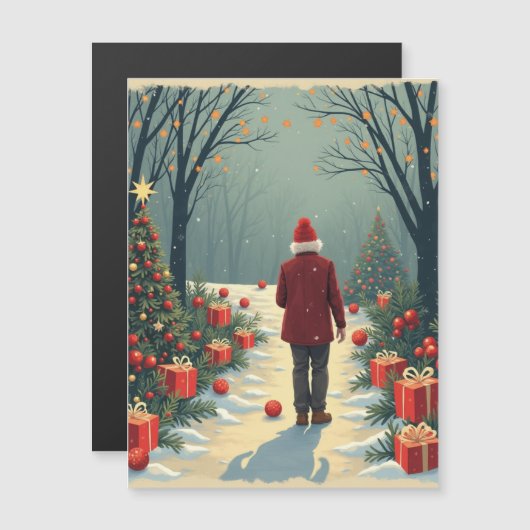 kerstkaart (Voorkant / Achterkant)