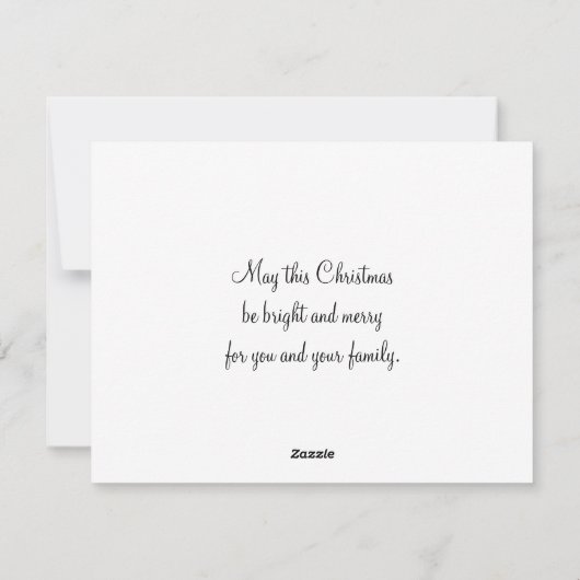 kerstkaart (Achterkant)