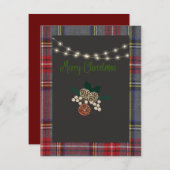 kerstkaart (Voorkant / Achterkant)