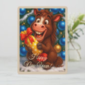 Kerstkaart (Staand voorkant)