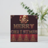 kerstkaart (Staand voorkant)