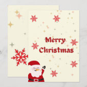 KERSTKAART (Voorkant / Achterkant)