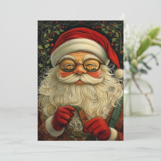 kerstkaart (Staand voorkant)