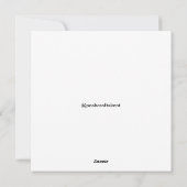 Kerstkaart (Achterkant)