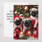 Kerstkaart 13 x 18 cm (Voorkant / Achterkant)