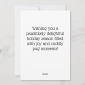 Kerstkaart 13 x 18 cm (Achterkant)