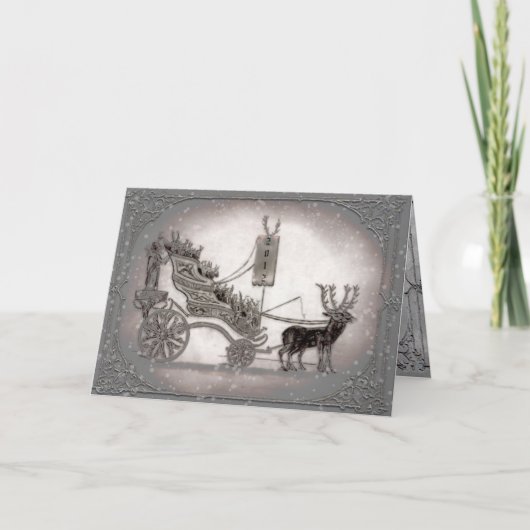 kerstkaart 2012 feestdagen kaart (Voorkant)