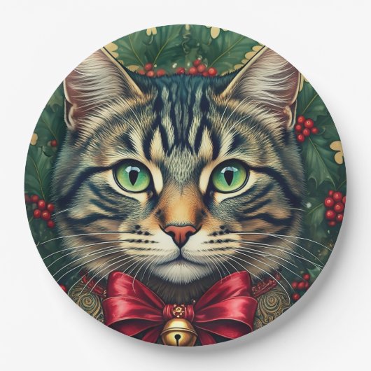 Kerstkaart 2024 papieren bordje (Voorkant)