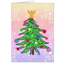 kerstkaart, aangepast