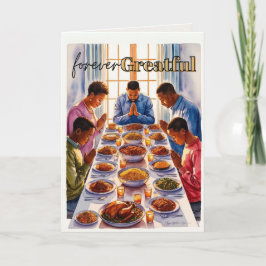 Kerstkaart 'Altijd Dankbaar' Feestdagen Kaart