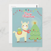 Kerstkaart Briefkaart (Voorkant / Achterkant)