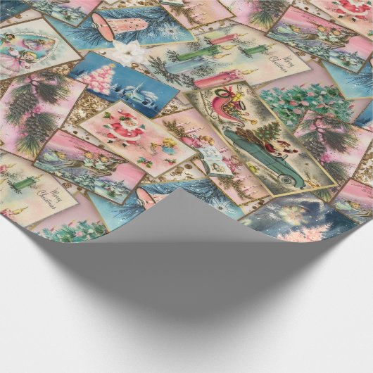  kerstKaart Cadeaupapier (Hoek)