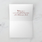 kerstkaart "Canadese paardenpestjes" Feestdagen Kaart (Binnen)