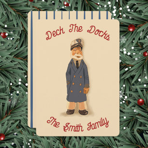 Kerstkaart Deck The Docks