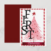 kerstkaart eerste kerstkerkerst (Voorkant / Achterkant)