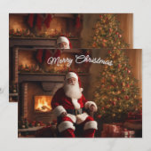 Kerstkaart – Elegant & Festief (Voorkant / Achterkant)