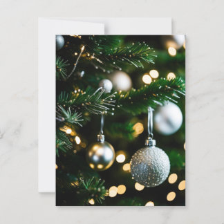 Kerstkaart en jaarultimo briefkaart