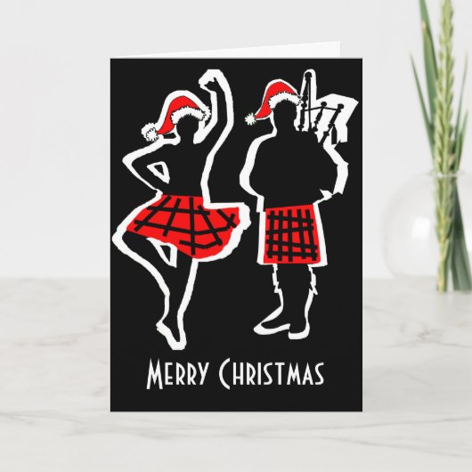 kerstkaart feestdagen kaart (Voorkant)