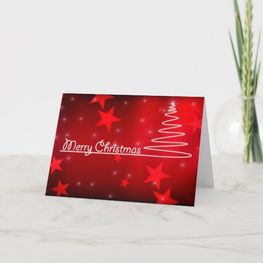 Kerstkaart Feestdagen Kaart (Voorkant)