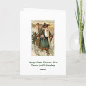 kerstkaart feestdagen kaart (Achterkant)