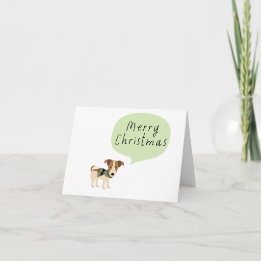 kerstkaart feestdagen kaart (Voorkant)