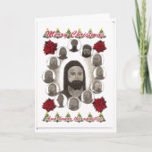 Kerstkaart Feestdagen Kaart (Voorkant)