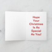 kerstkaart feestdagen kaart (Binnen)