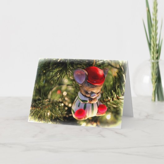 kerstkaart feestdagen kaart (Voorkant)