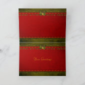 Kerstkaart Feestdagen Kaart (Binnen)