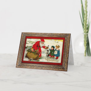 kerstkaart feestdagen kaart