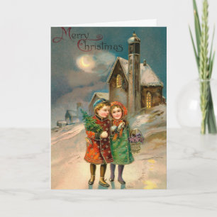 kerstkaart feestdagen kaart