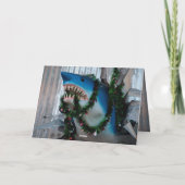 kerstkaart feestdagen kaart (Achterkant)