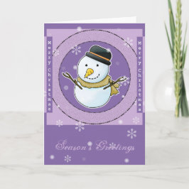 kerstkaart feestdagen kaart