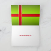 kerstkaart feestdagen kaart (Binnen)