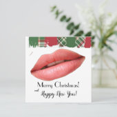 Kerstkaart! Feestdagenkaart (Staand voorkant)