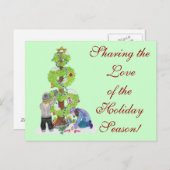 Kerstkaart Feestdagenkaart (Voorkant / Achterkant)