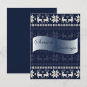 kerstkaart feestdagenkaart (Voorkant / Achterkant)