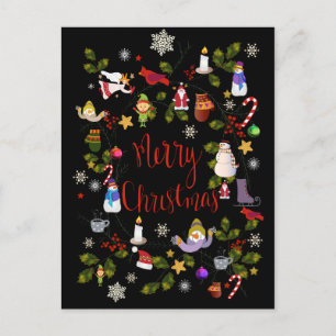 kerstkaart feestdagenkaart