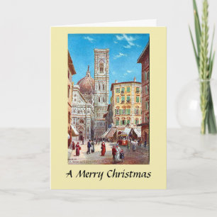 kerstKaart - Florence, Italië Kaart