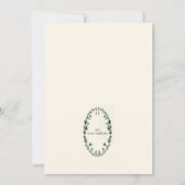 Kerstkaart Holly Tree Kaart (Achterkant)