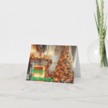 Kerstkaart horizontaal