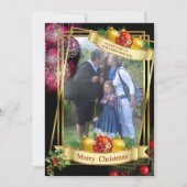 Kerstkaart in envelop formaat (Voorkant)