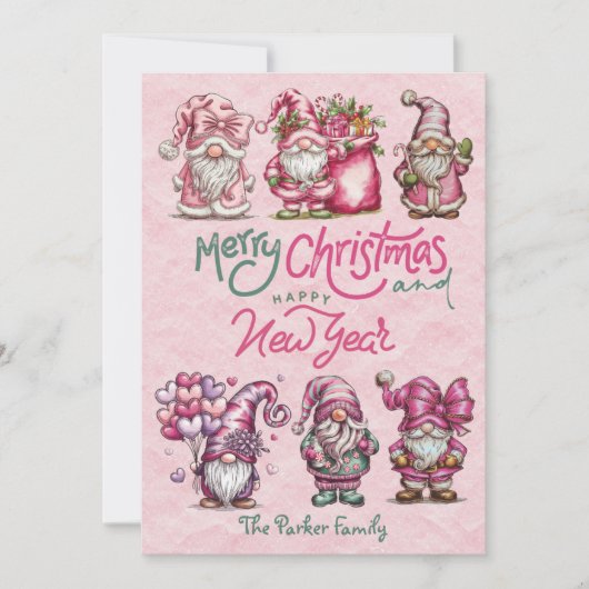 Kerstkaart in enveloppe (Voorkant)