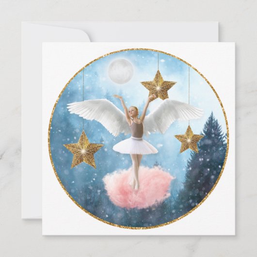 Kerstkaart in enveloppe (Voorkant)