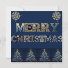 Kerstkaart in enveloppe formaat