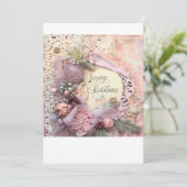 Kerstkaart in envelopvorm (Staand voorkant)