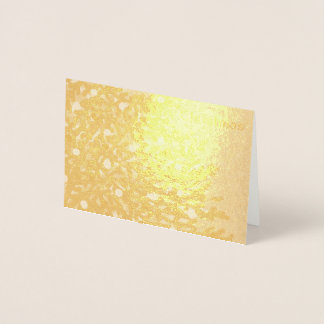 Kerstkaart in folie met boomontwerp folie kaarten