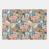  kerstKaart Inpakpapier Vel (Voorkant)