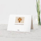 Kerstkaart Jezus Kaart (Achterkant)