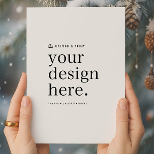 Kerstkaart Jouw ontwerp uploaden Kerstkaarten